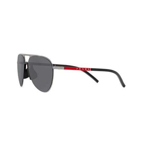 Prada Linea Rossa PS51XS 5AV07U Sunglasses in Gunmetal 